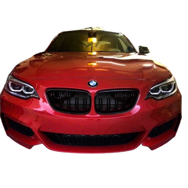 BMW 2 Series F22/F23 (2014-2020) M Performance Style Gloss Black Grill