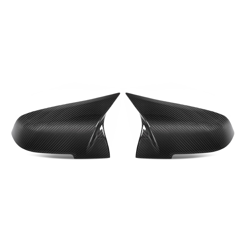 M Performance Style Pre Pregged Carbon Fiber Mirror Caps for BMW 1/2/3/4 Series F20 F22 F23 F30 F32 F33 F36 F87