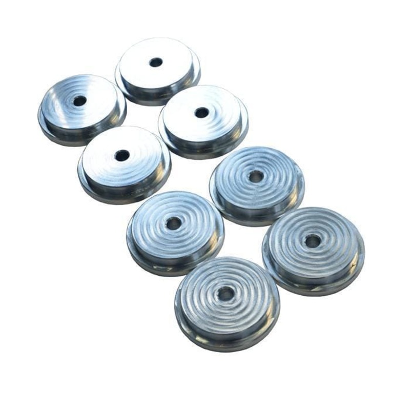 034-601-0005 - 034Motorsport Subframe Bushings, Rear, Billet Aluminum, B4/B5 Chassis Audi A4/S4/RS4 & RS2