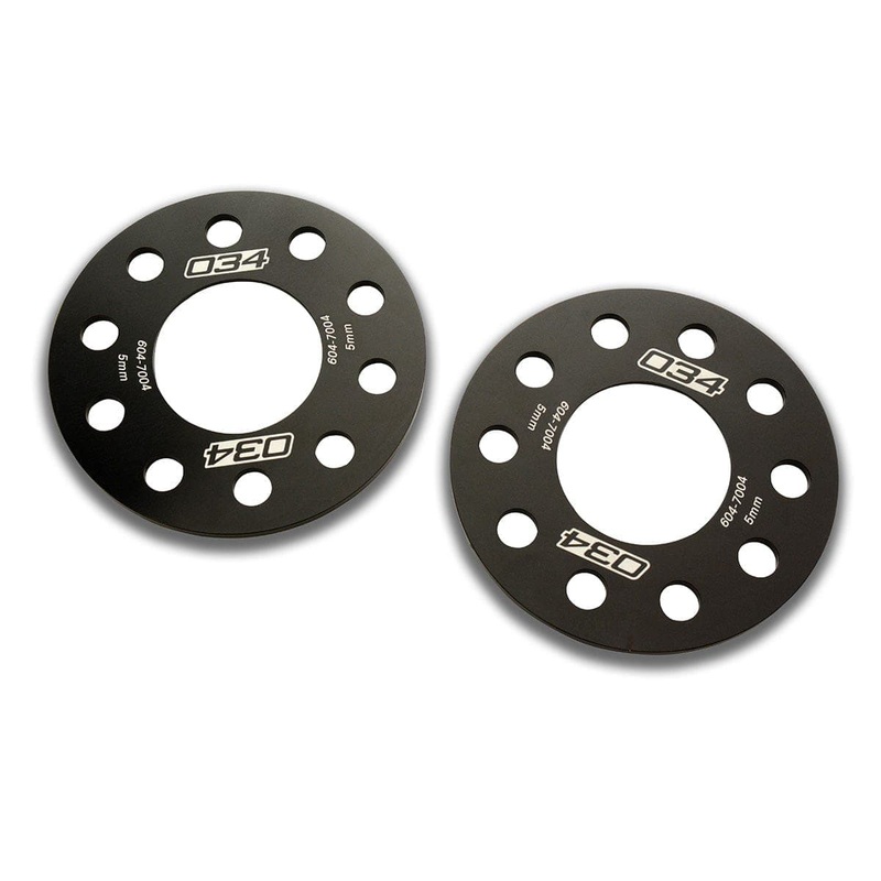 034-604-7004 - 034Motorsport Wheel Spacer Pair, 5mm, Audi/Volkswagen 5x112mm with 66.5mm Centre Bore