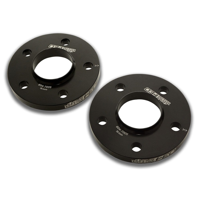 034-604-7005 - 034Motorsport Wheel Spacer Pair, 15mm, Audi/Volkswagen 5x112mm with 66.5mm Centre Bore