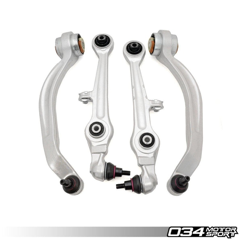 034-401-1013 - 034Motorsport Density Line Lower Control Arm Kit, Audi B5/C5 A4/S4 & A6, B5 Volkswagen Passat with Steel Uprights