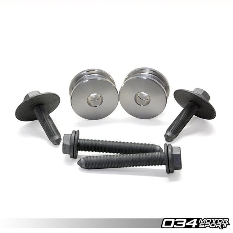 034-601-0004 - 034Motorsport Subframe Bushing Set, Aluminum, Volkswagen MK5 & 8L Audi