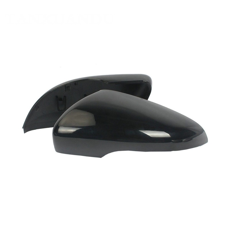 Gloss Black Mirror Caps for Volkswagen Golf (MK6) - 2009-14