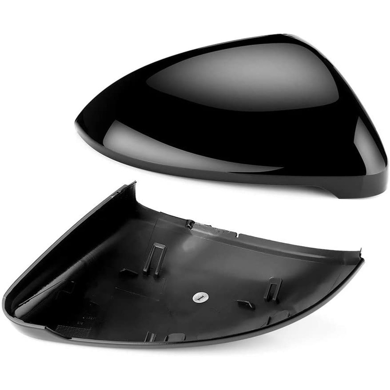 Gloss Black Mirror Caps for Volkswagen Golf (MK7) - 14-21