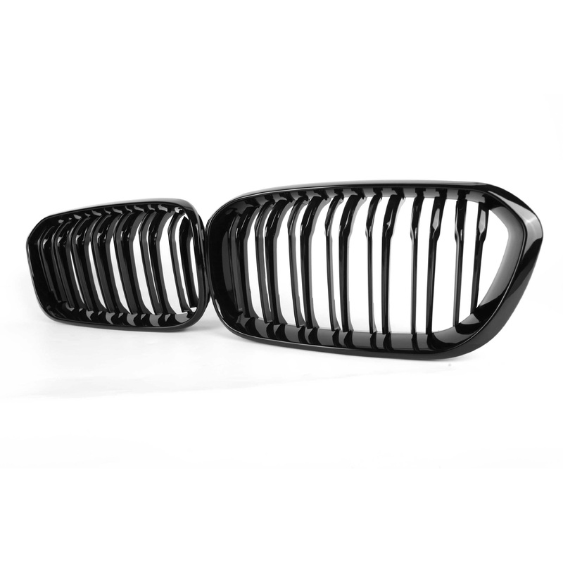 M Performance Style Gloss Black Grill (Dual Slat) For BMW 1 Series F20 15-19