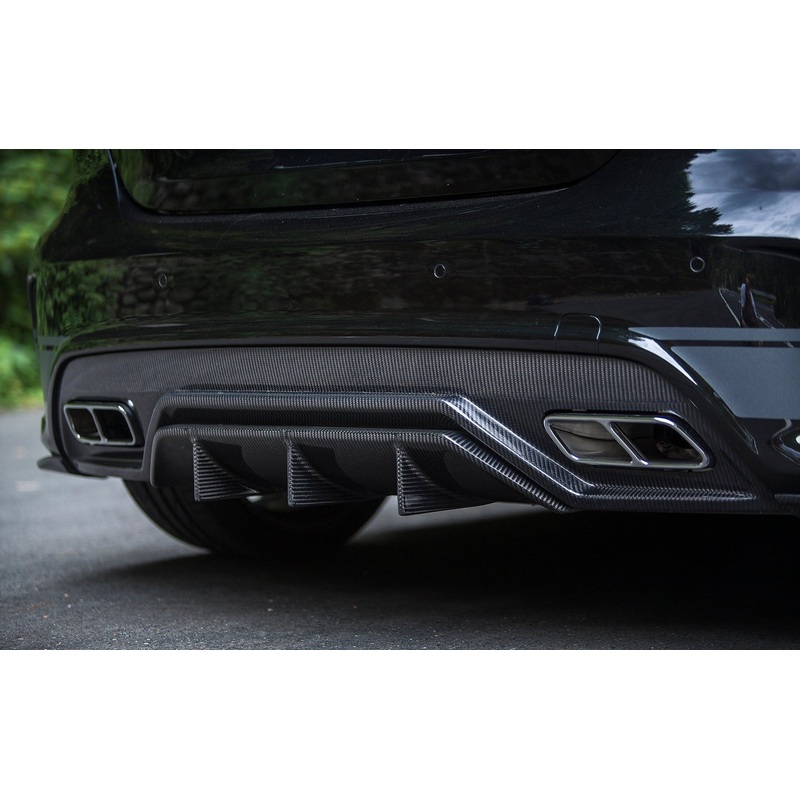 Varis Style Rear Diffuser Carbon Fibre for Mercedes Benz A Class W176