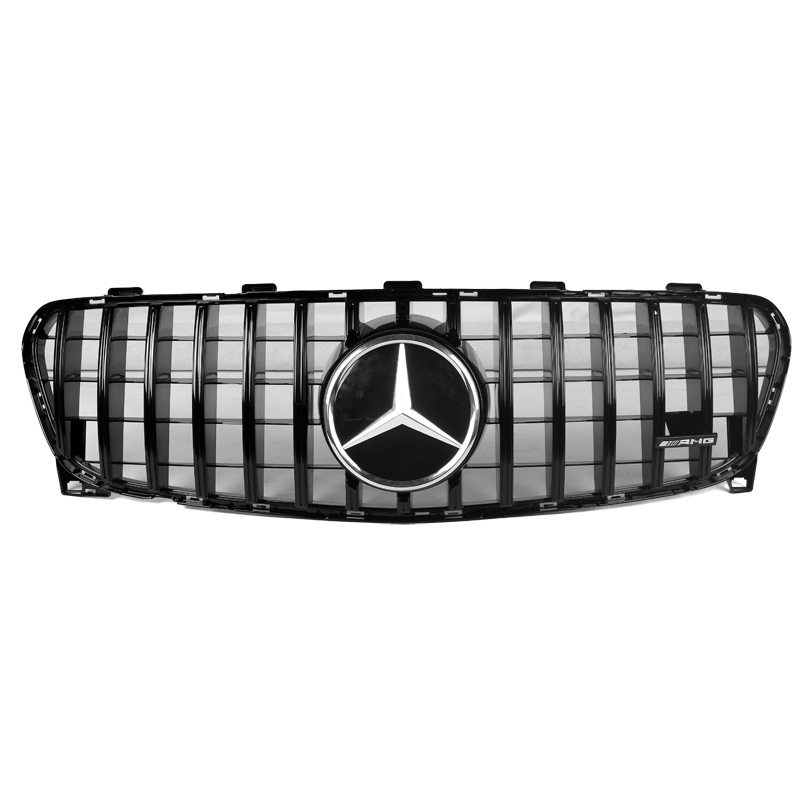 AMG Panamericana Style Grille for Mercedes GLA Class X156 17-19 - Black