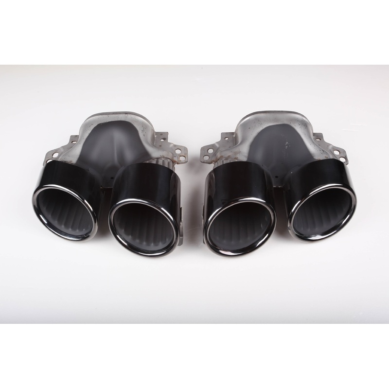 AMG Style Rear Diffuser & Exhaust Tips for Mercedes CLA Class C118 19+ Coupe
