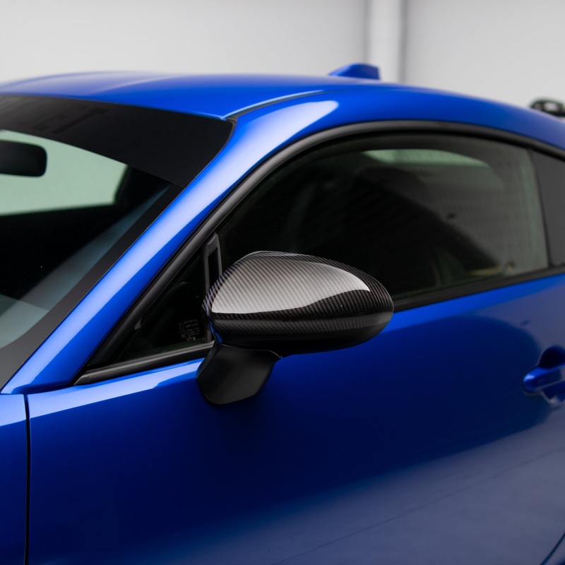 Dry Carbon Mirror Caps for Subaru BRZ (ZD8) / Toyota GR86 (ZN8) 22+