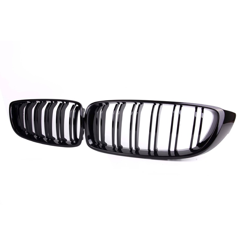 M Performance Style Gloss Black Grill For BMW 4 Series & M3 M4 F32/F33/F36/F80/F82/F83 13-19