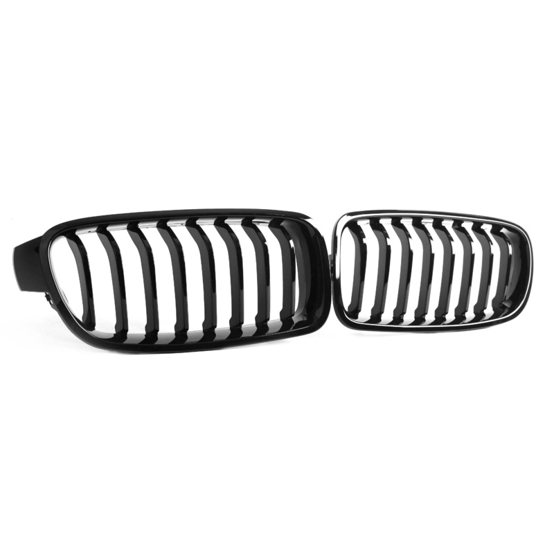 M Performance Style Gloss Black Grill (Single Slat) For BMW 3 Series F30/F31 12-18
