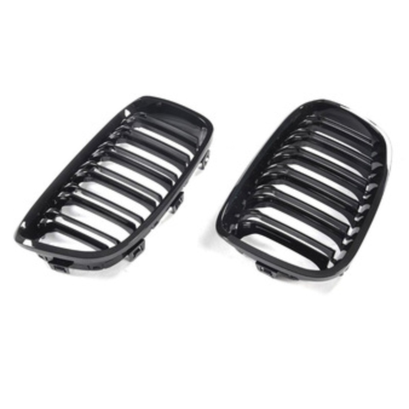M Performance Style Kidney Grille (Gloss Black) for BMW 1 Series (F20) Pre LCi - 2012- 14