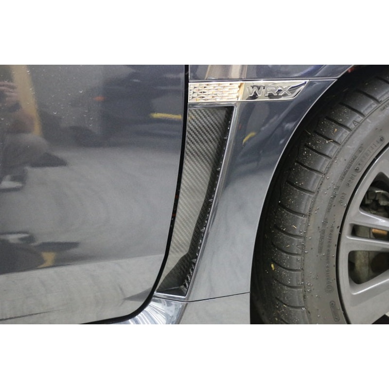STI Style Dry Carbon Fender Vents for 14-21 Subaru WRX