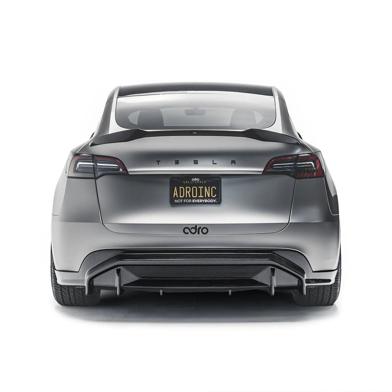 Tesla Model Y (2022-) Adro V2 Carbon Fiber Rear Diffuser