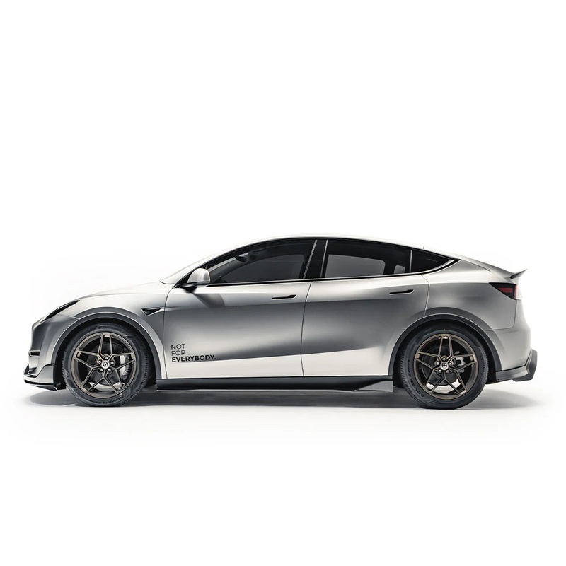 Tesla Model Y (2022-) Adro V2 Carbon Fiber Side Skirts