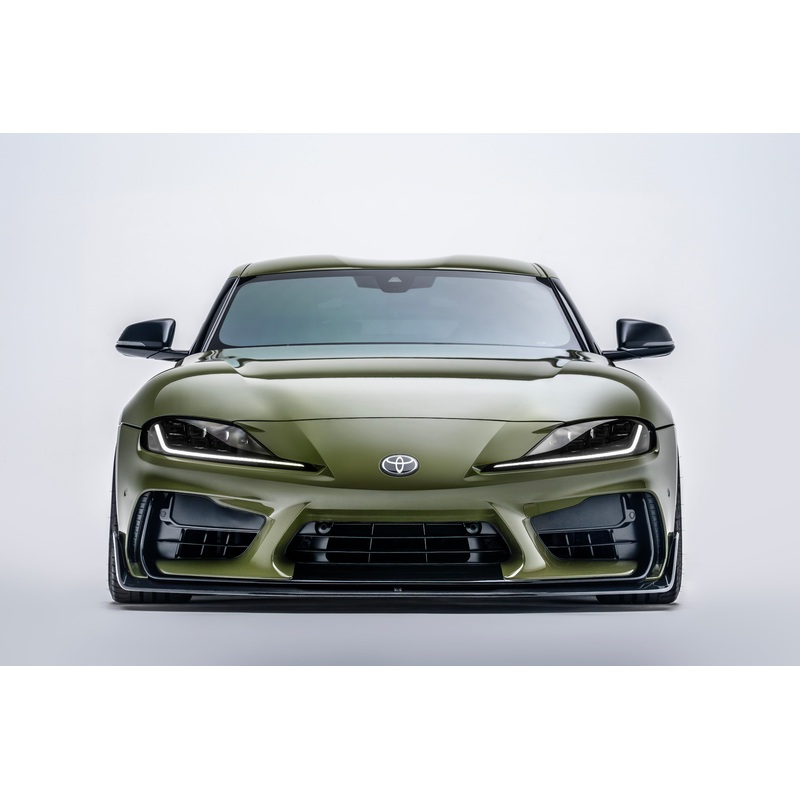 Toyota GR Supra A90 Carbon Fiber Front Lip for ADRO Facelift Bumper 2019+
