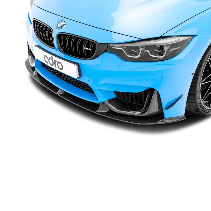 BMW M3 F80 & M4 F82 F83 Carbon Fiber Front Bumper Air Duct Covers 2013-2020