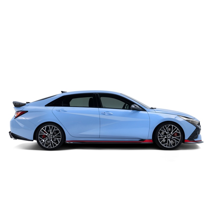 Hyundai Elantra N i30 N Sedan Carbon Fiber Side Skirts 2021-2023