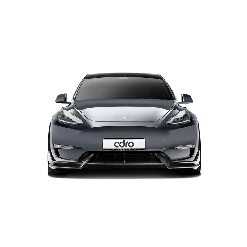 Tesla Model Y Premium Dry Carbon Fiber Front Lip 2022+