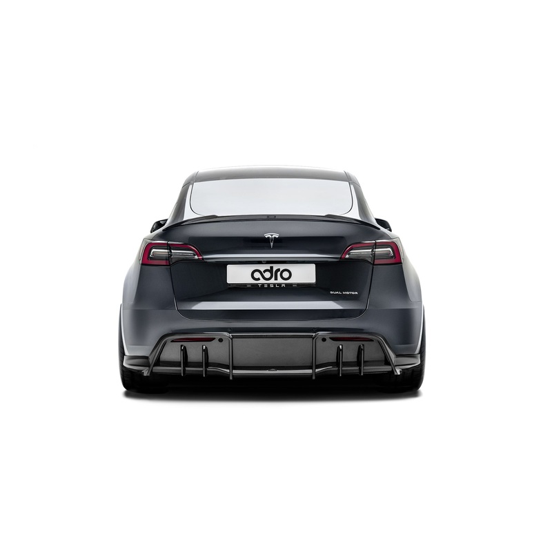 Tesla Model Y Premium Dry Carbon Fiber Rear Diffuser 2022+