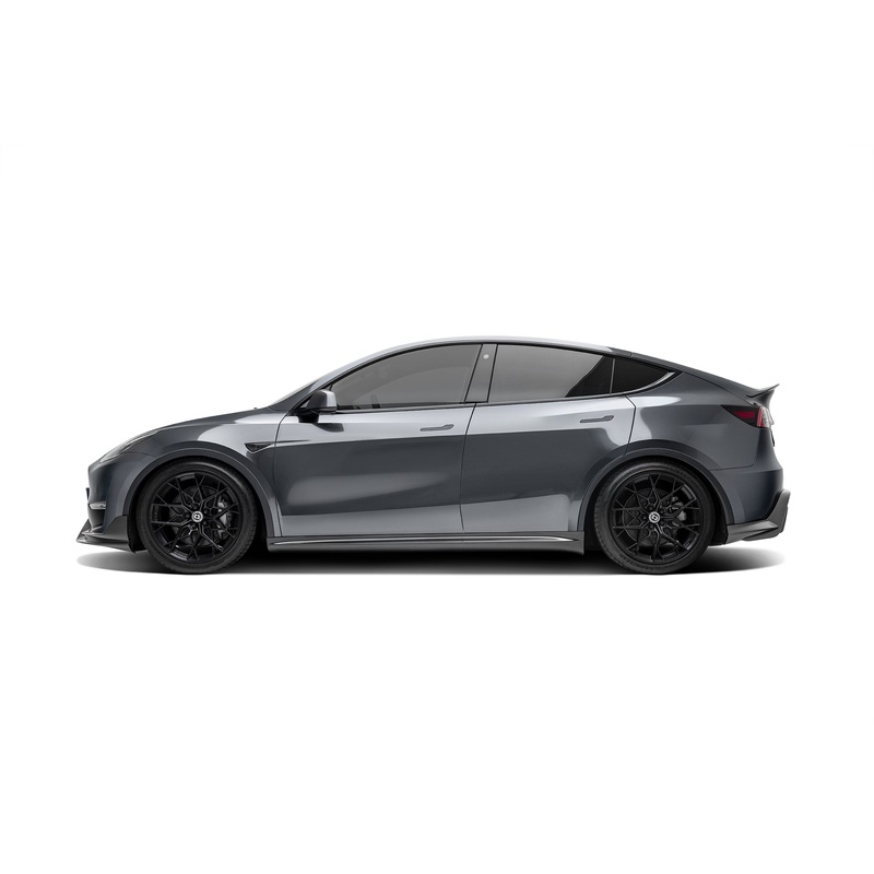 Tesla Model Y Premium Dry Carbon Fiber Side Skirts 2022+