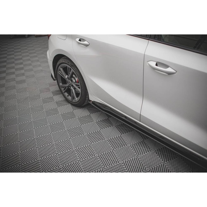 Audi A3 (ALL YEARS) 8Y Maxton Design Racing Durability Side Skirts Audi S3 8Y / A3 S-Line 8Y Street Pro