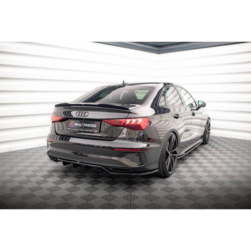 Audi A3 (ALL YEARS) 8Y Maxton Design Spoiler Cap V.1 Audi S3 8Y / A3 S-Line 8Y Sedan