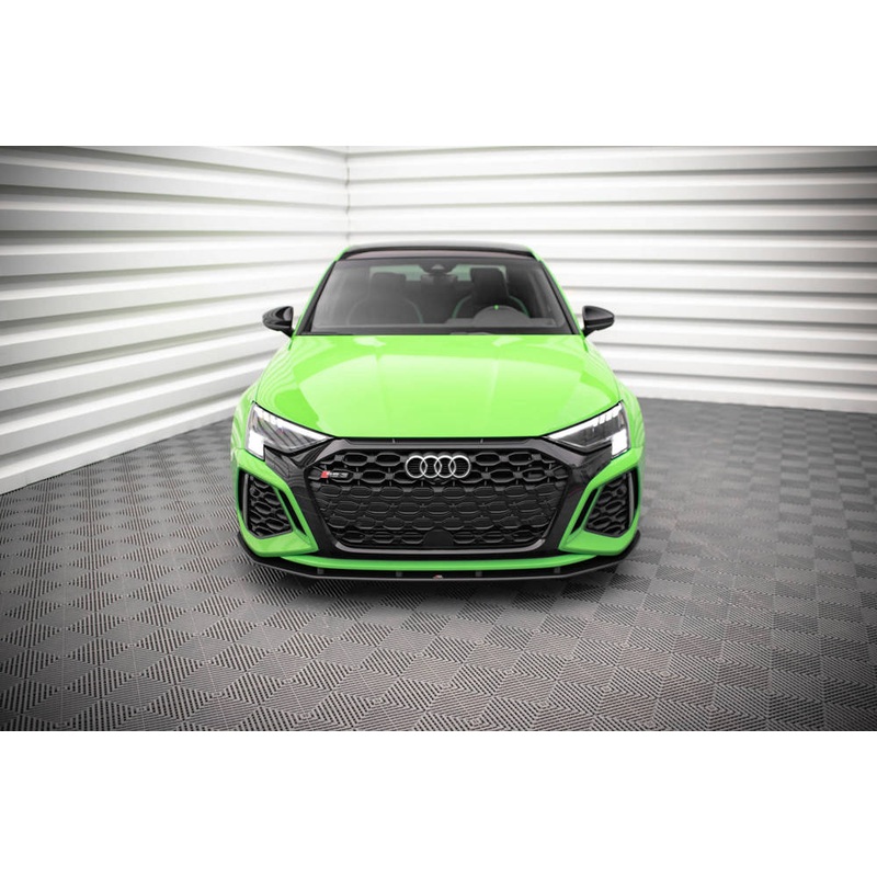 Audi RS3 (2021-2024) 8Y Maxton Design Racing Durability Front Splitter