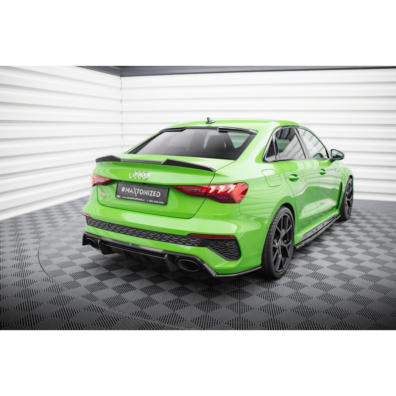 Audi RS3 (2021-2024) 8Y Sedan Maxton Carbon Fiber Boot Spoiler