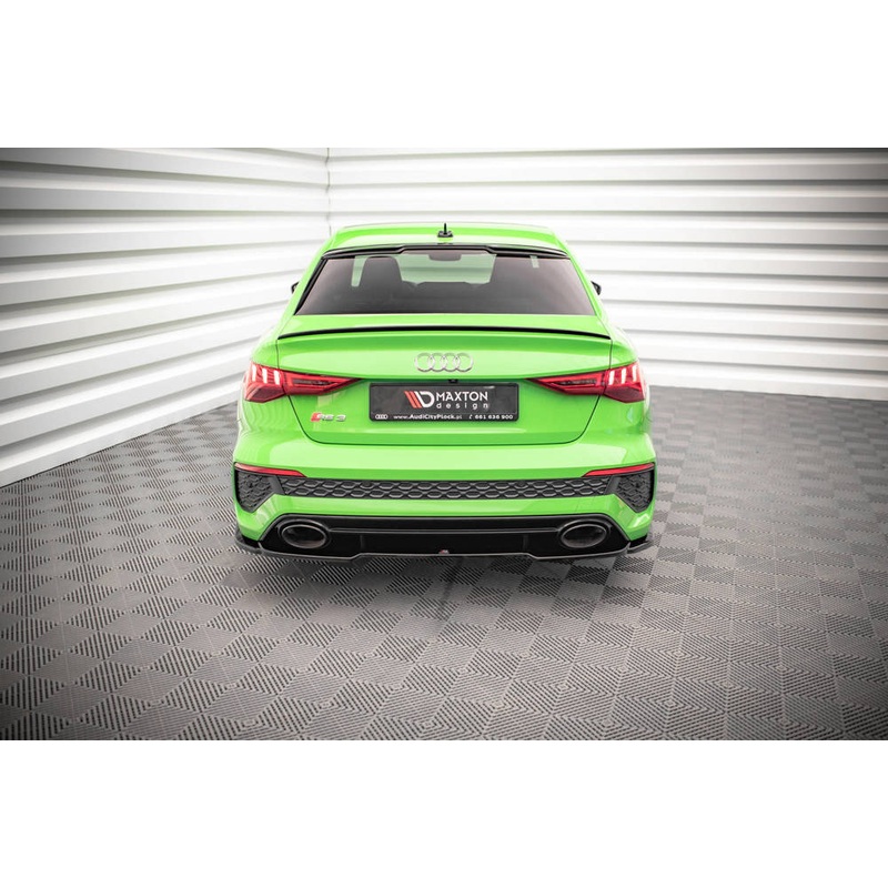 Audi RS3 (2021-2024) 8Y Sedan Maxton Design Central Rear Splitter