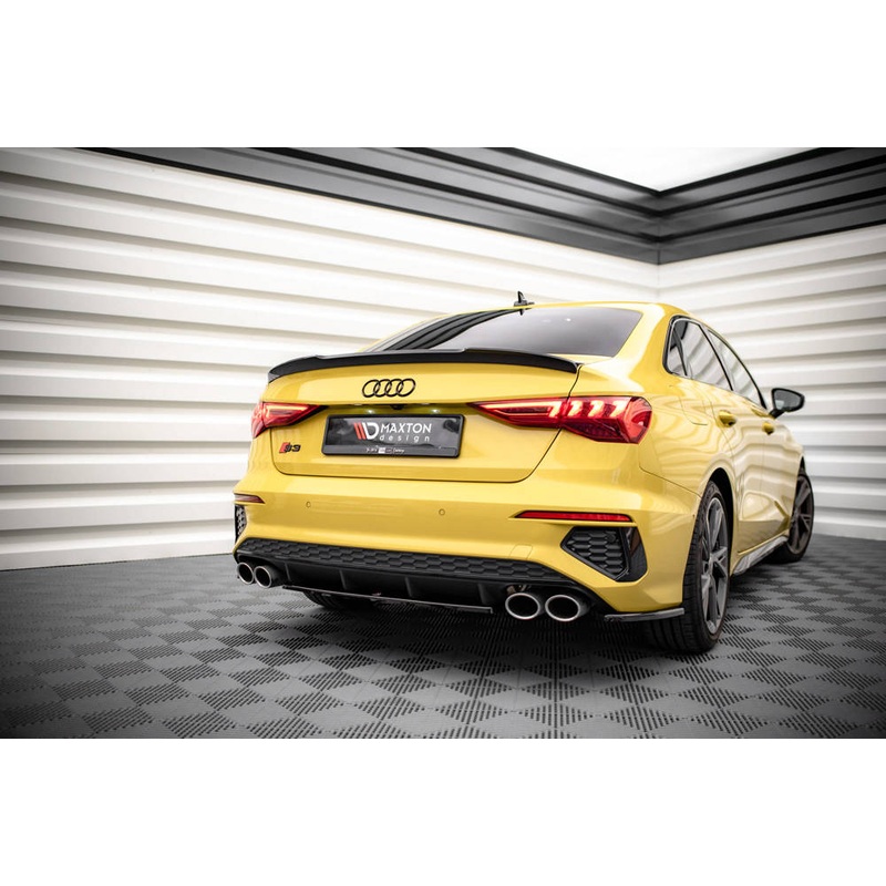 Audi S3 (ALL YEARS) 8Y Maxton Design Rear Side Splitters Audi S3 8Y Sedan