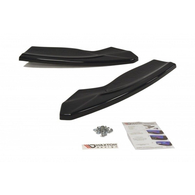 Ford Focus (ALL YEARS) Xr5 Maxton Design Ford Focus Xr5 Turbo Rear Side Splitters
