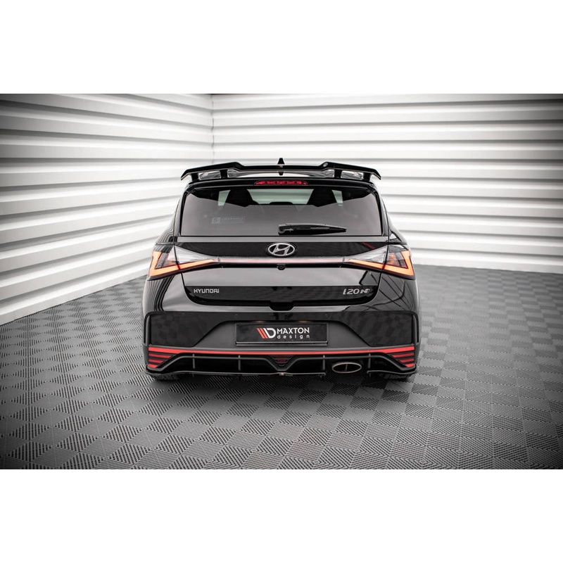Hyundai i20 N (ALL YEARS) MK3 Maxton Design Hyundai i20 N Mk3 Central Rear Splitter
