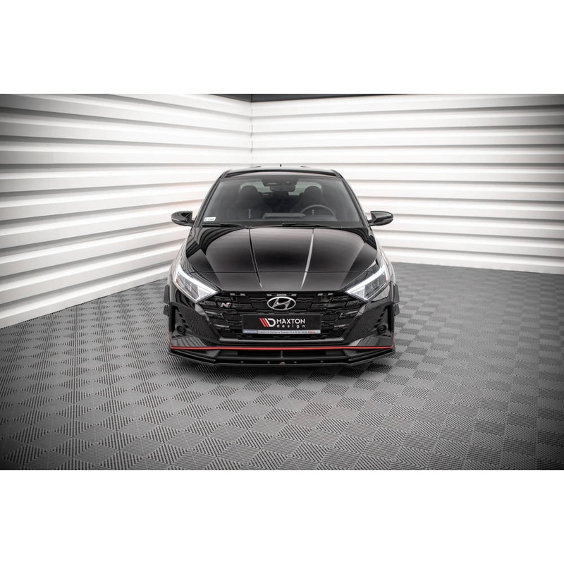 Hyundai i20 N (ALL YEARS) MK3 Maxton Design Hyundai i20 N Mk3 Front Splitter V.1
