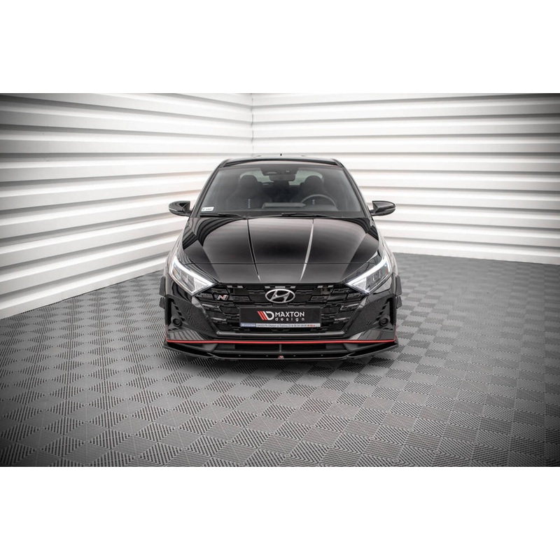 Hyundai i20 N (ALL YEARS) MK3 Maxton Design Hyundai i20 N Mk3 Front Splitter V.3