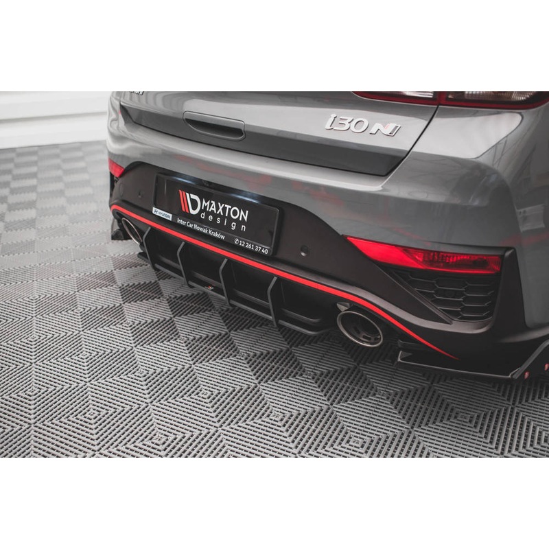 Hyundai i30 N (ALL YEARS) Mk3.5 Maxton Design Racing Durability Rear Diffuser Hyundai I30 N MK3.5 Facelift Hatchback
