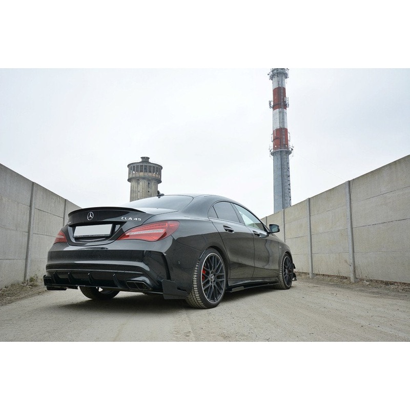 Mercedes A4 (ALL YEARS) RC Maxton Design Rear Side Splitters Mercedes CLA45 AMG C117 (Facelift)