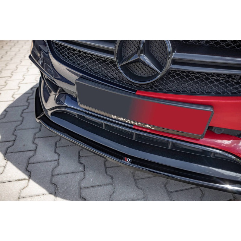 Mercedes A45 (2016-2018) W176 Maxton Design Front Splitter V.2