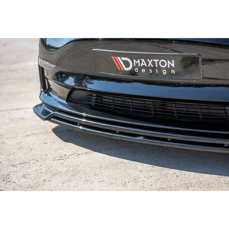 Tesla Model 3 (2017-2024) Maxton Design Front Splitter V.2