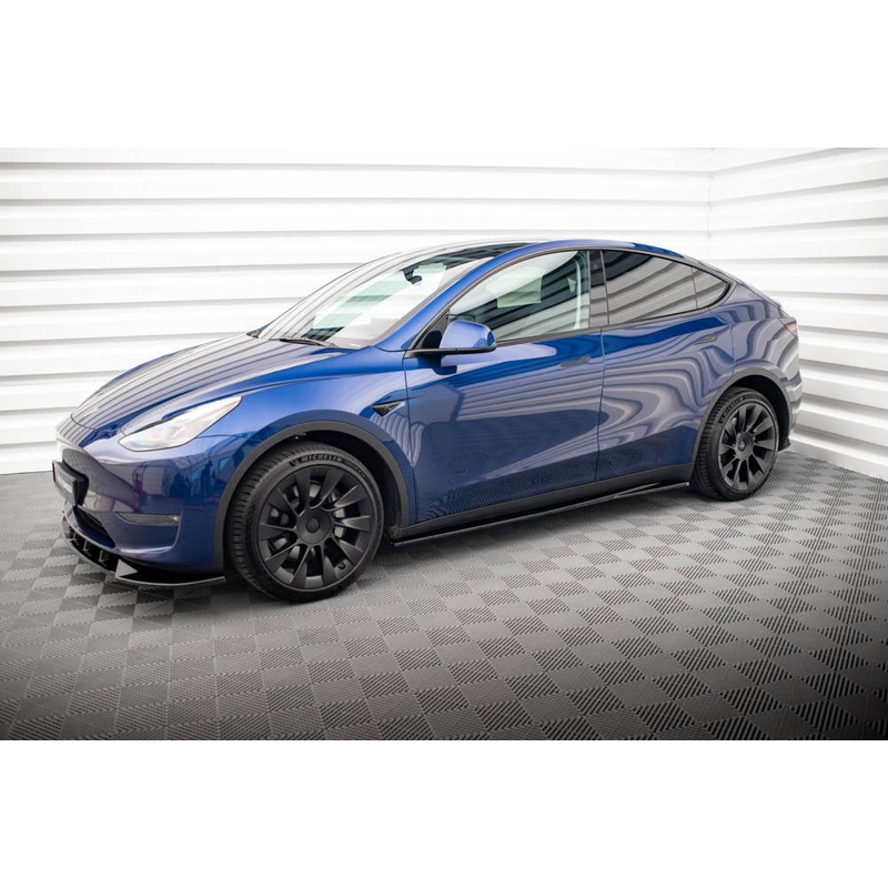 Tesla Model Y (ALL YEARS)  Maxton Design Side Skirts V.1 Tesla Model Y