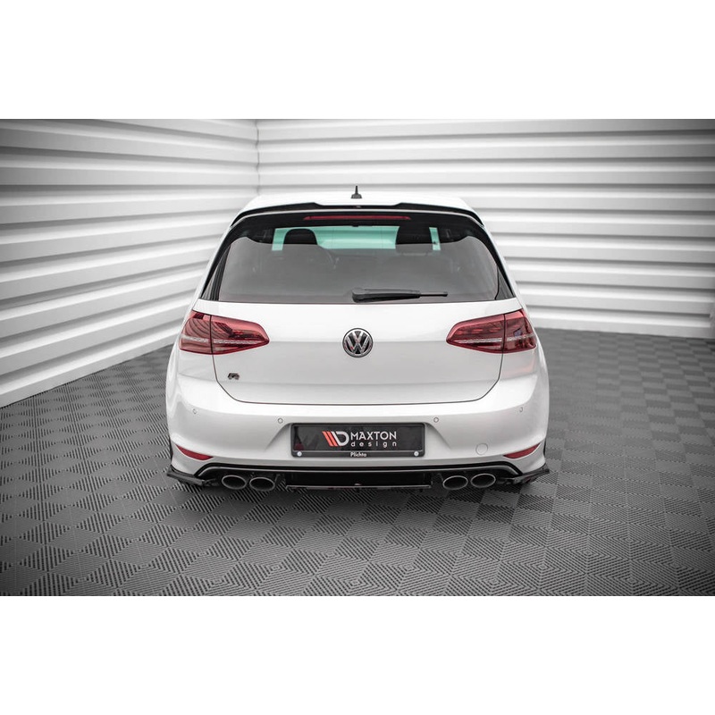 Volkswagen Golf (ALL YEARS) MK7 Maxton Design Rear Side Splitters v3 V.W Golf Mk7 R (Prefacelift)