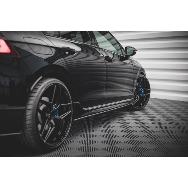 Volkswagen Golf (ALL YEARS) Mk8 Maxton Design Racing Durability Side Skirts V.W Golf MK8 R
