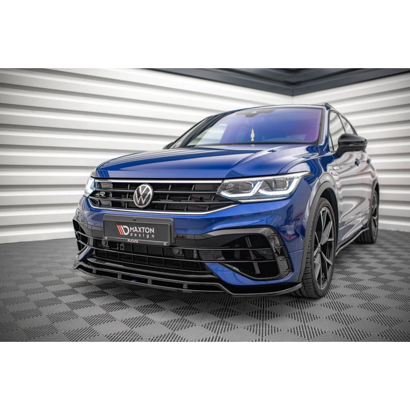 Volkswagen Tiguan (2021-2025) MK2 Maxton Design Front Splitter Lip V.1