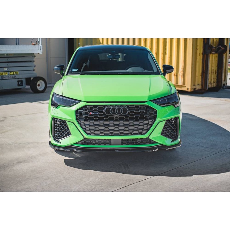 Audi RSQ3 (2019-2025) F3 Maxton Design Front Splitter Lip V.1