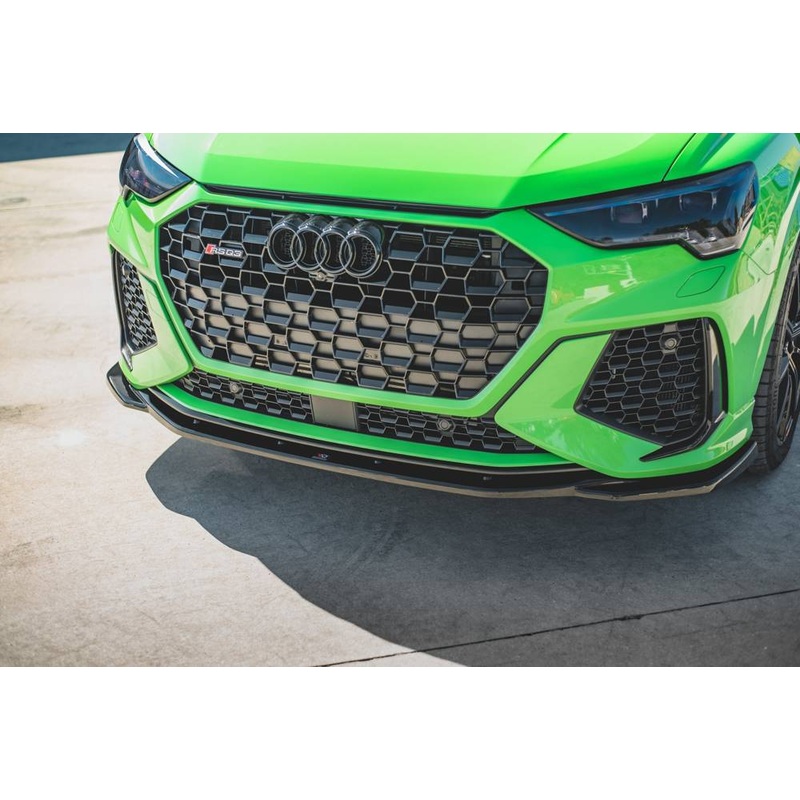 Audi RSQ3 (2019-2025) F3 Maxton Design Front Splitter Lip V.2