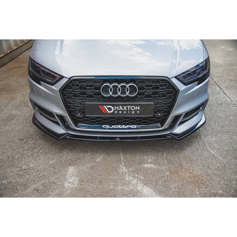 Audi S3 (2017-2020) 8V Maxton Design Front Splitter