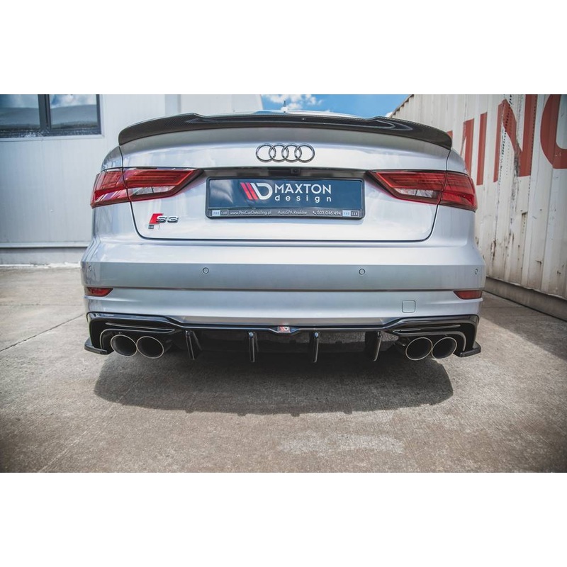 Audi S3 (2017-2020) 8V Maxton Design Rear Diffuser Valance