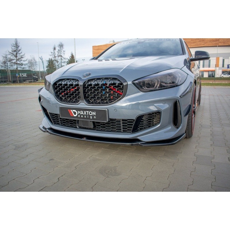 BMW M135i (ALL YEARS) F40 Maxton Design BMW 1 F40 M-PACK/ M135I Front Splitter Lip v3