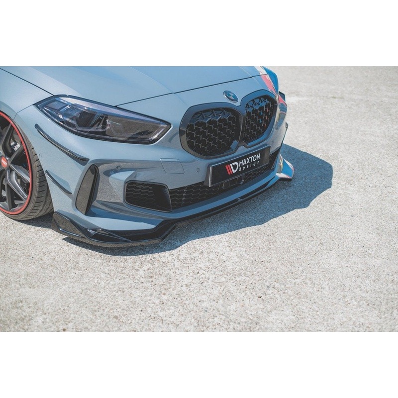 BMW M135i (ALL YEARS) F40 Maxton Design BMW 1 F40 M-PACK/ M135I Front Splitter Lip v5